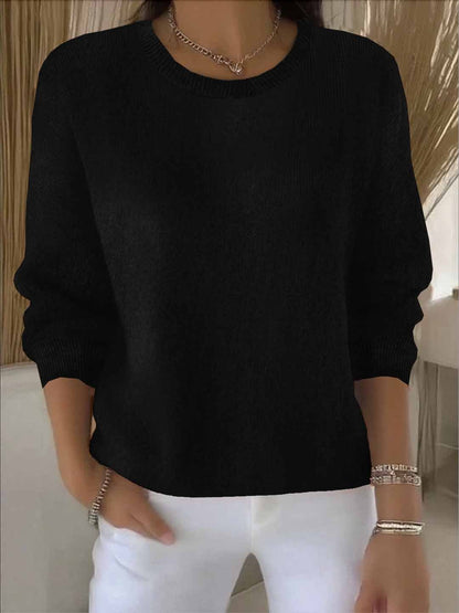 Una - Women's Relaxed Crew Sweater - photo 5