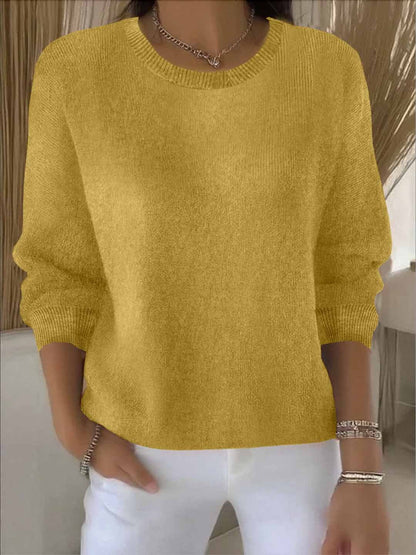 Una - Women's Relaxed Crew Sweater - photo 8
