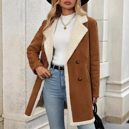 Rosalie - Women's Insulated Shearling Coat