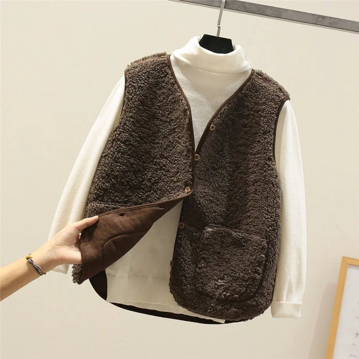 Berenice - Women's Sherpa Fleece Jacket - photo 1