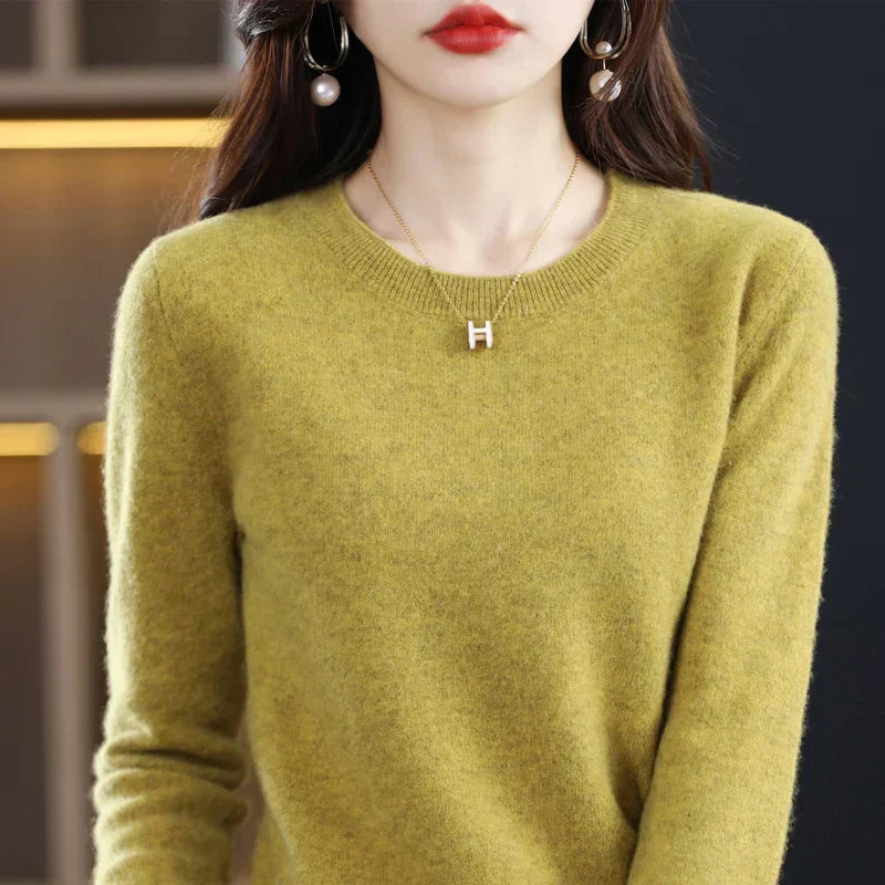 Winnifred - Women's Slim Crew Sweater - photo 1