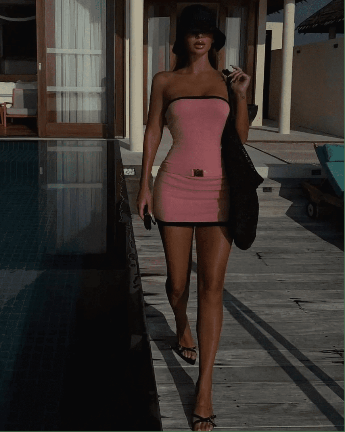 Petra - Women's Jacket Mini Dress - photo 7
