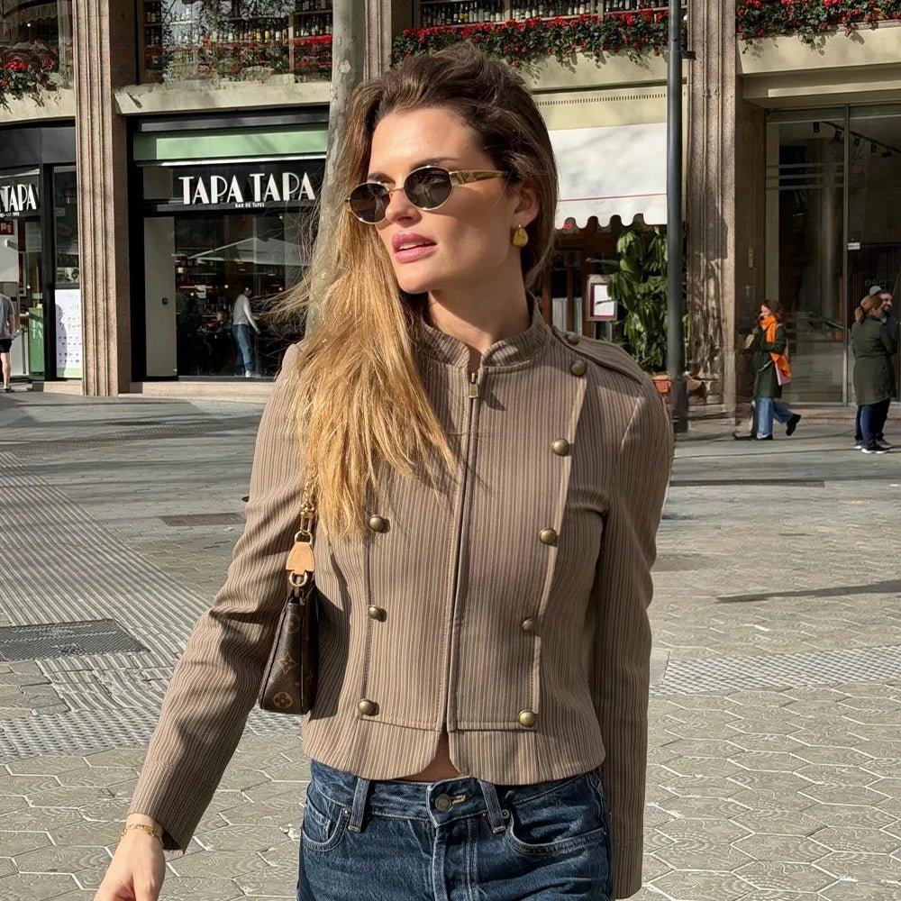 Lucienne - Women's Striped Blazer - photo 4