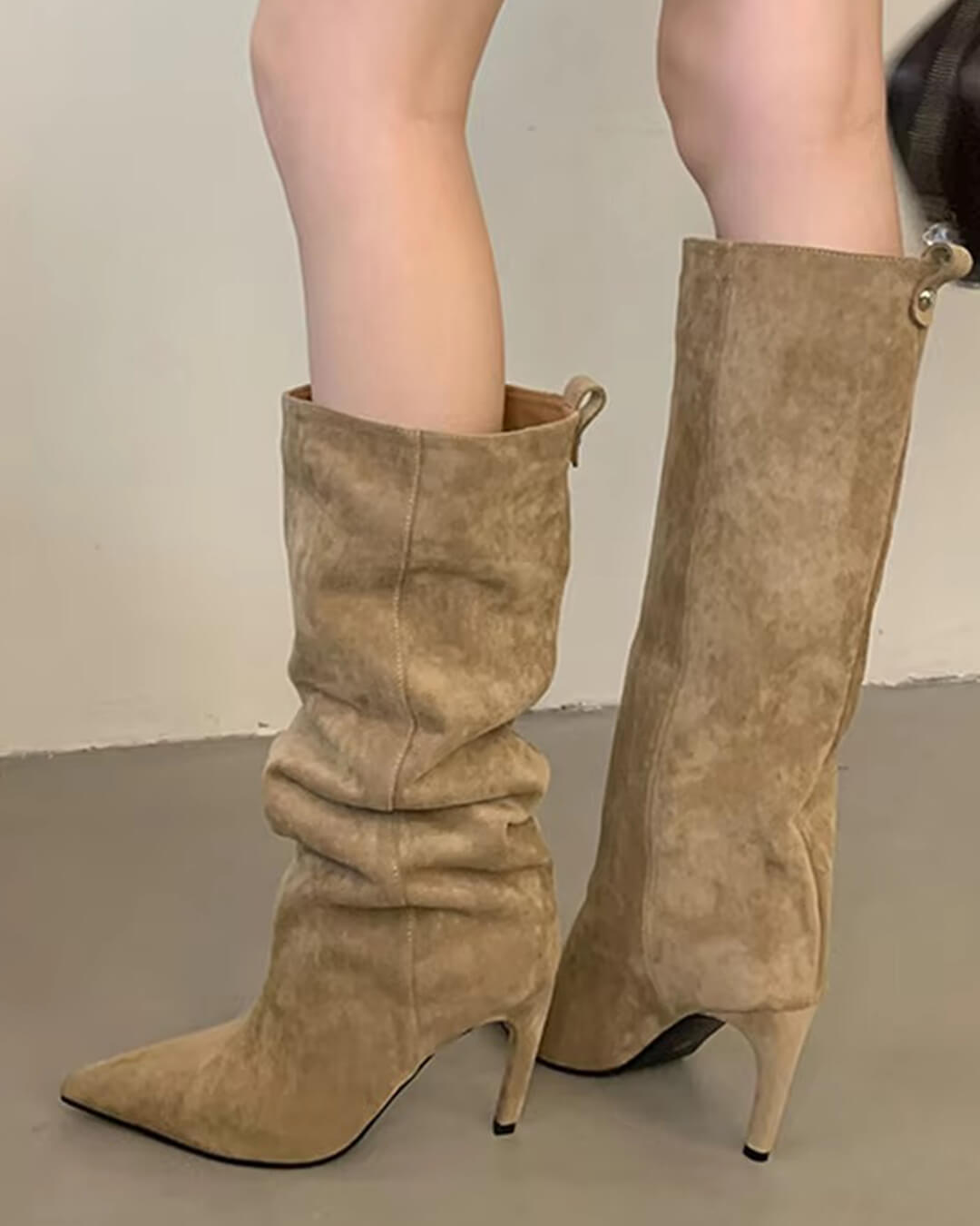 Wilhelmina - Women's Classic Suede Boots - photo 1