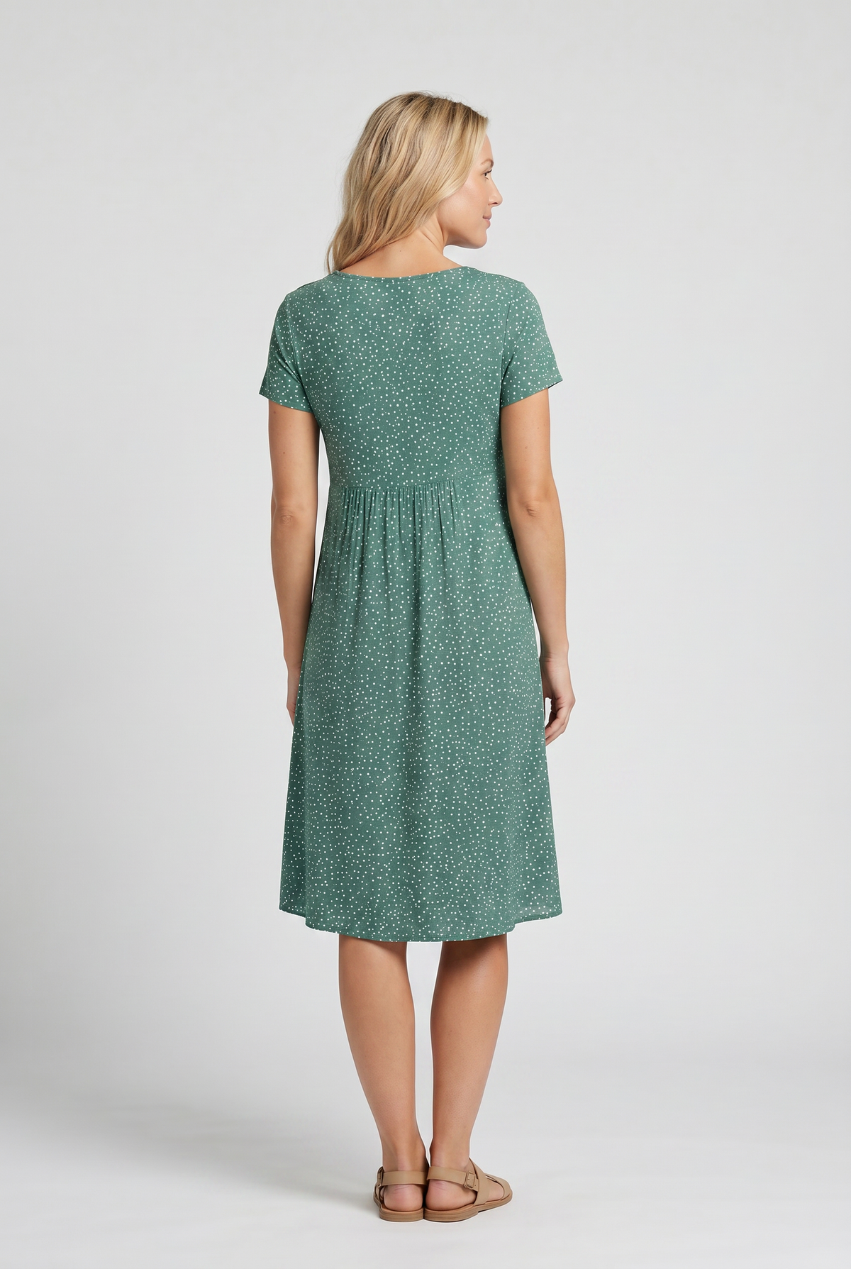 Primrose - Women's A-line Midi Dress - photo 4
