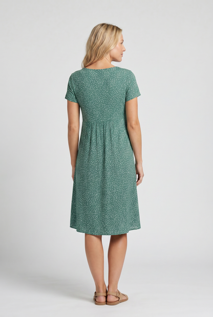 Primrose - Women's A-line Midi Dress - photo 4