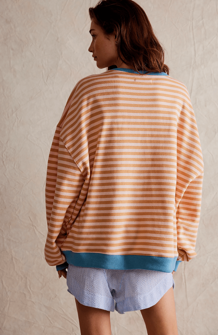 Janneke - Women's Striped Oversized Sweater - photo 12