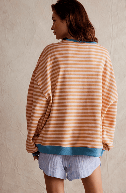 Janneke - Women's Striped Oversized Sweater - photo 12