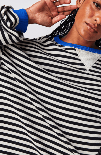 Janneke - Women's Striped Oversized Sweater - photo 7