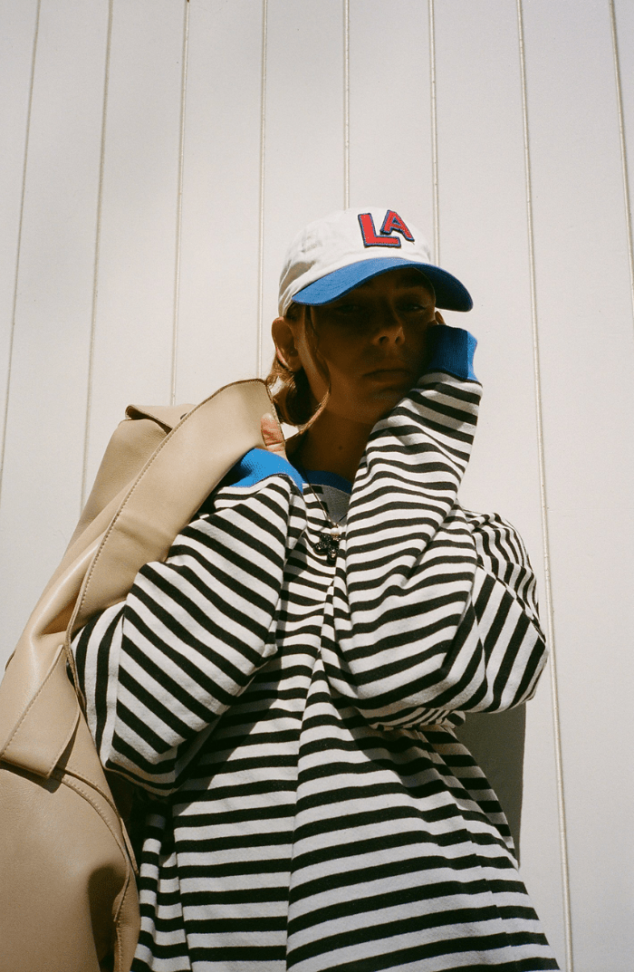 Janneke - Women's Striped Oversized Sweater - photo 8
