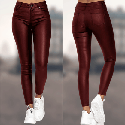 Ondine - Women's Fitted Tailored Pants - photo 2
