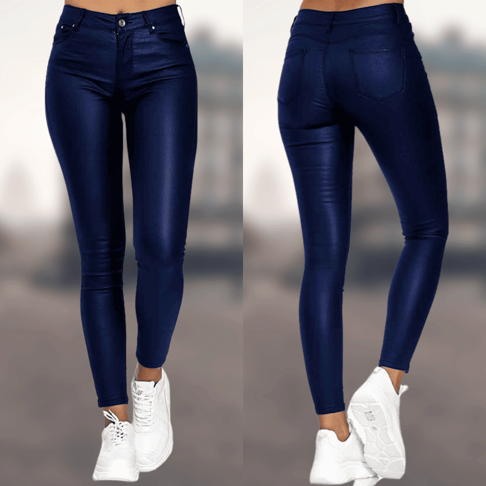 Ondine - Women's Fitted Tailored Pants - photo 4