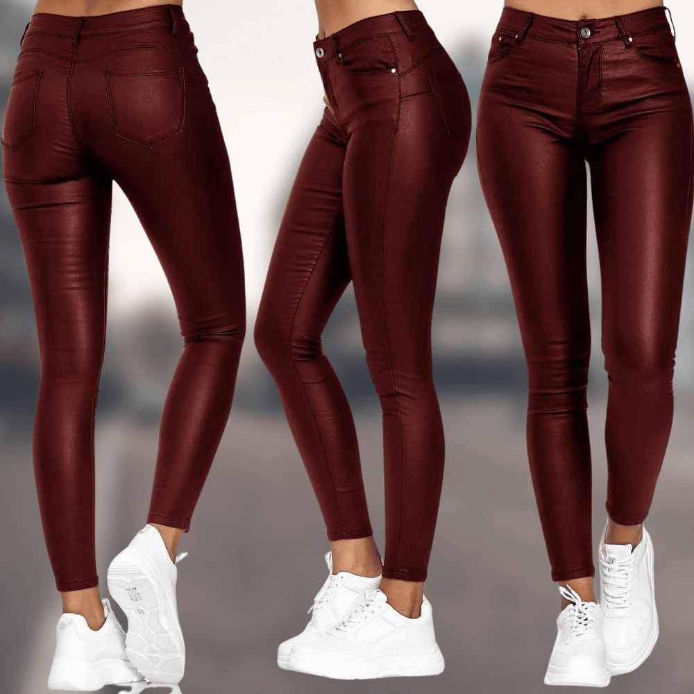 Ondine - Women's Fitted Tailored Pants - photo 5