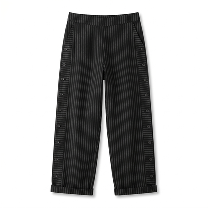 Isadora - Women's Long Striped Trousers - photo 9