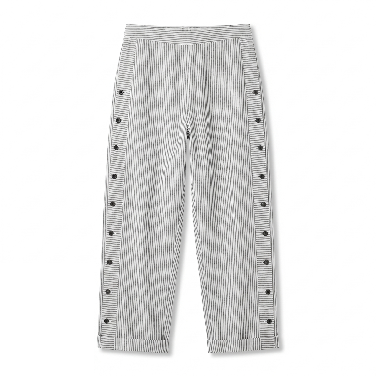 Isadora - Women's Long Striped Trousers - photo 8
