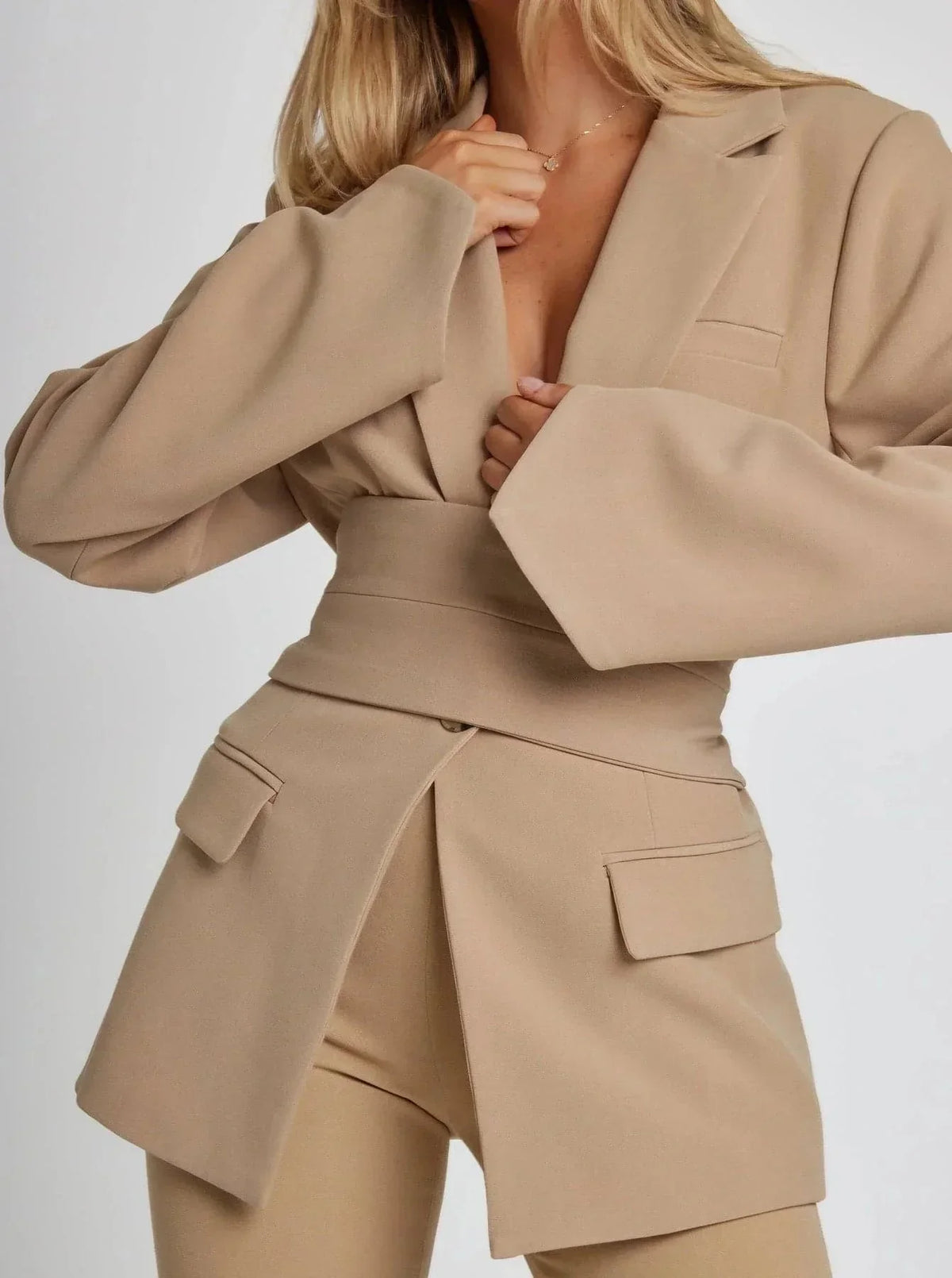 Opaline - Women's Wrap Blazer - photo 8