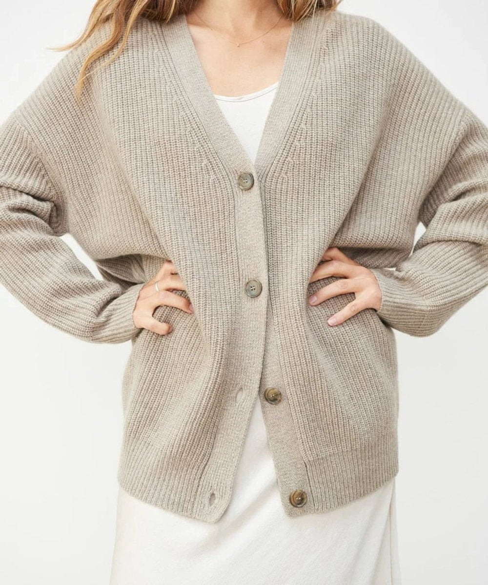 Honora - Women's Relaxed-Fit V-Neck Sweater - photo 1