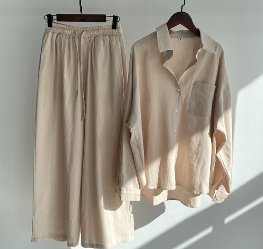 Liora - Women's Relaxed Elastic Two-Piece Set - photo 3