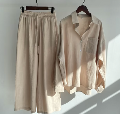 Liora - Women's Relaxed Elastic Two-Piece Set - photo 3