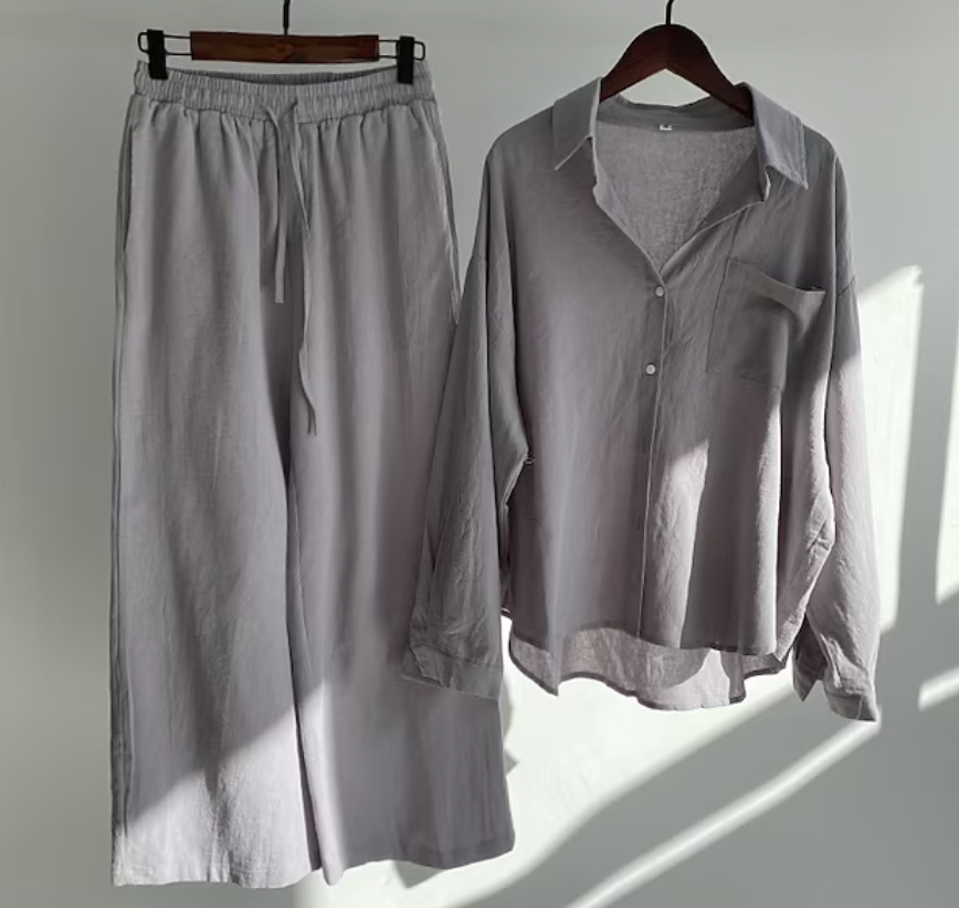 Liora - Women's Relaxed Elastic Two-Piece Set - photo 5