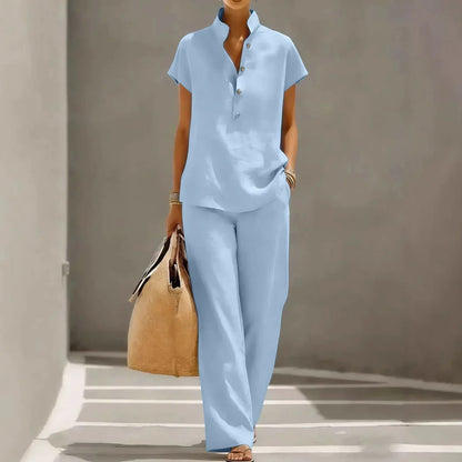 Elspeth - Women's Relaxed Two-Piece Set - photo 1