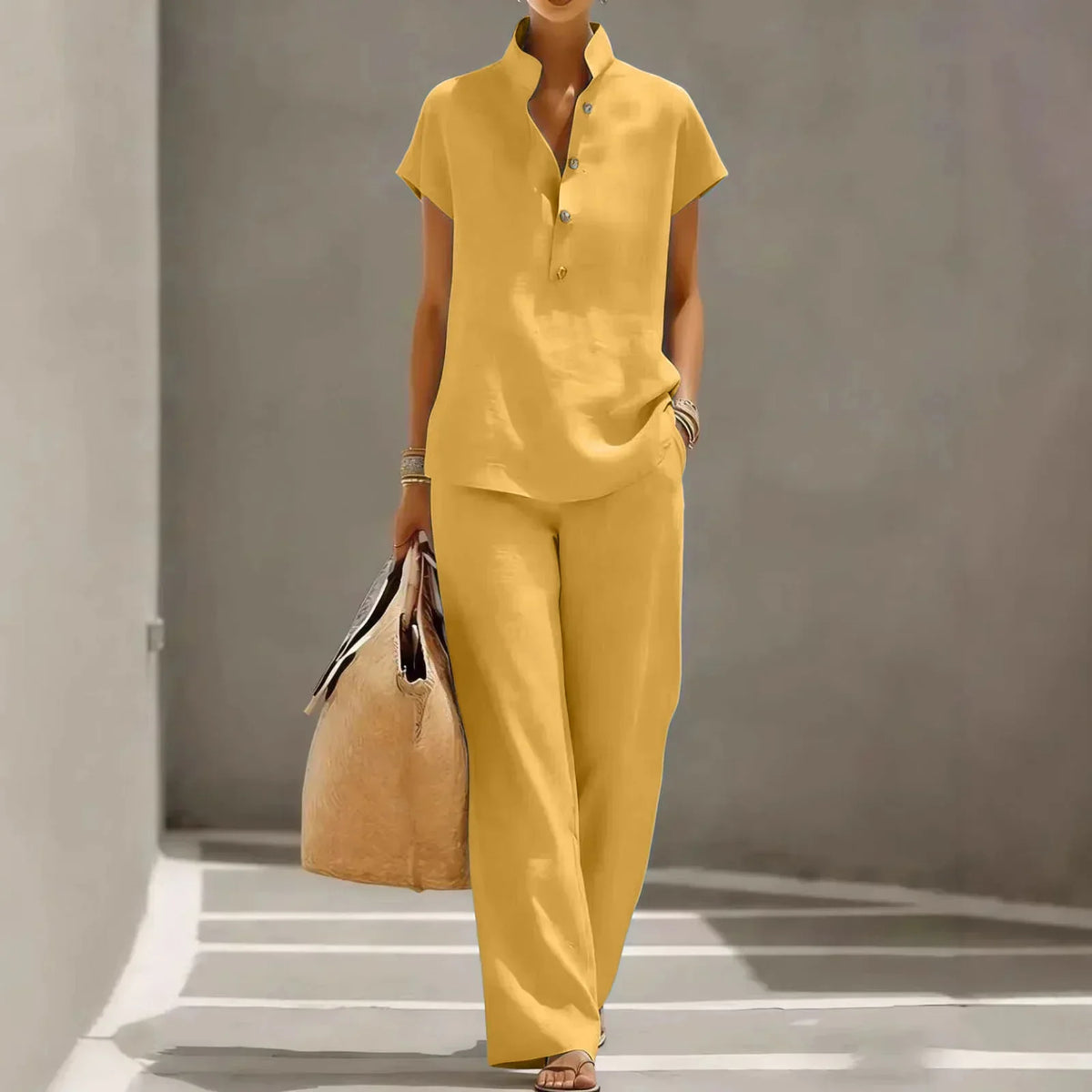 Elspeth - Women's Relaxed Two-Piece Set - photo 3