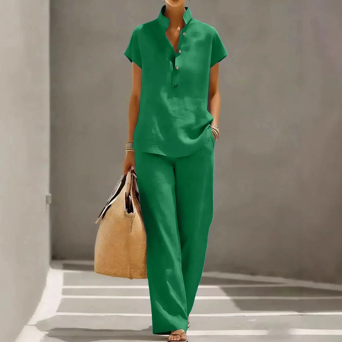 Elspeth - Women's Relaxed Two-Piece Set - photo 4