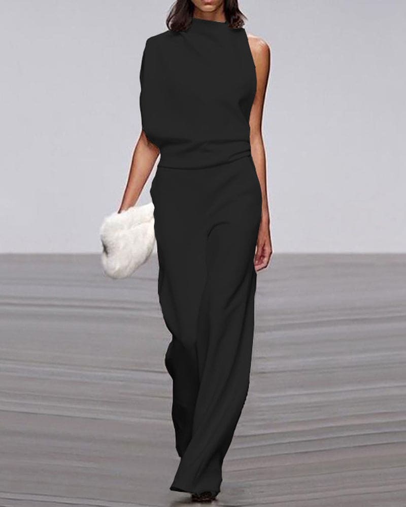 Eliane - Women's Asymmetric Jumpsuit - photo 3