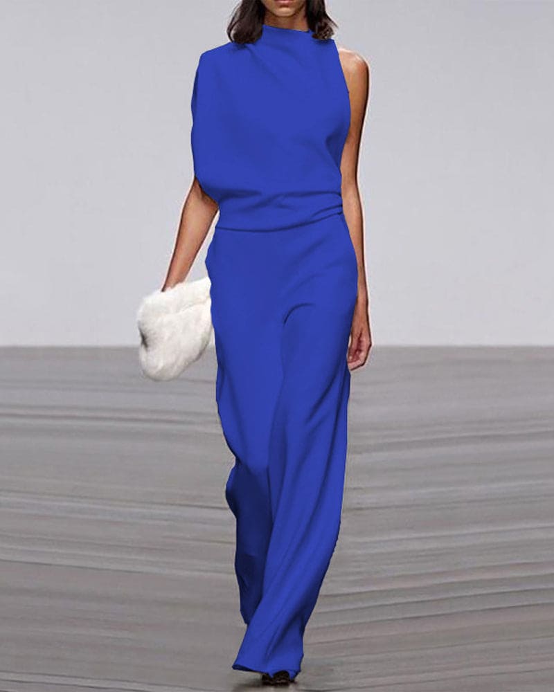 Eliane - Women's Asymmetric Jumpsuit - photo 4