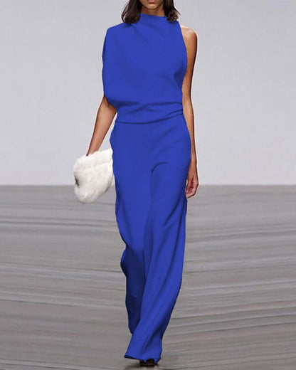 Eliane - Women's Asymmetric Jumpsuit - photo 4