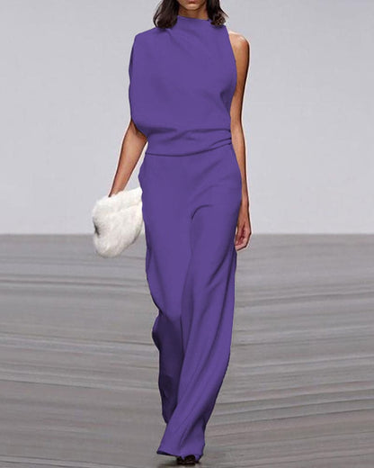 Eliane - Women's Asymmetric Jumpsuit - photo 7