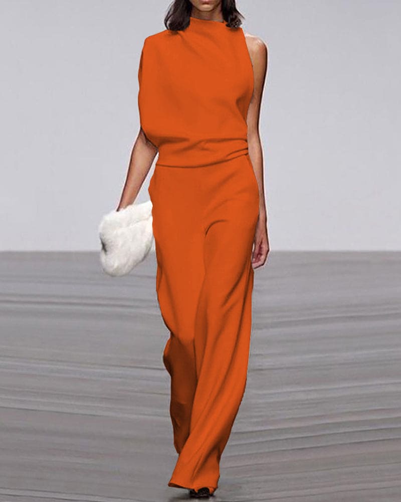 Eliane - Women's Asymmetric Jumpsuit - photo 8