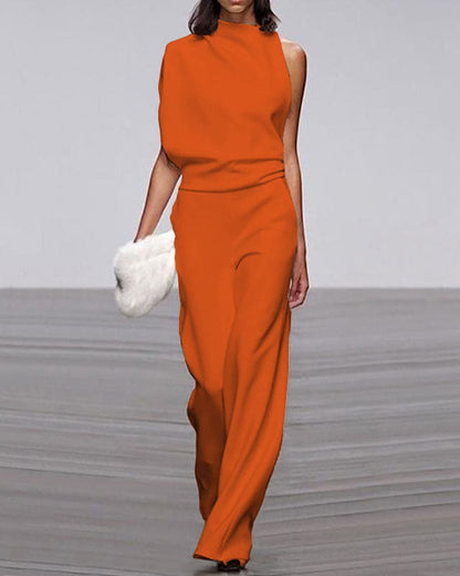 Eliane - Women's Asymmetric Jumpsuit - photo 8