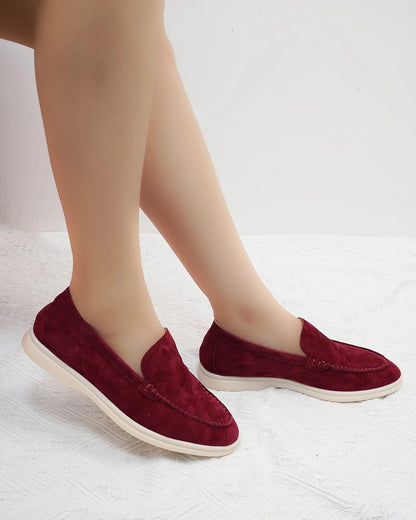 Zora - Women's Suede Slip-on Shoes - photo 14