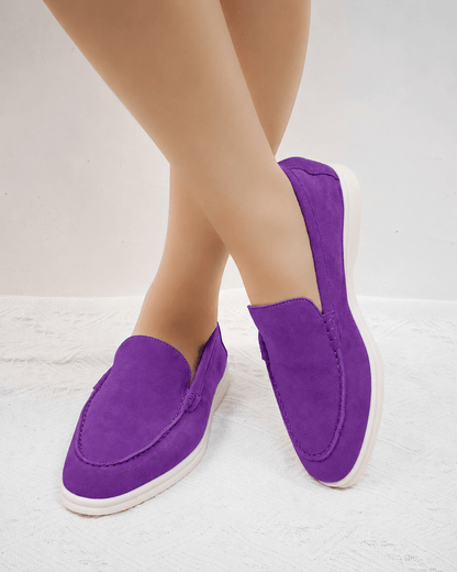 Zora - Women's Suede Slip-on Shoes - photo 22