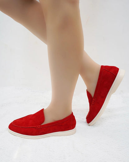 Zora - Women's Suede Slip-on Shoes - photo 18
