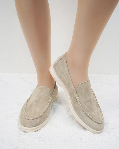 Zora - Women's Suede Slip-on Shoes - photo 12