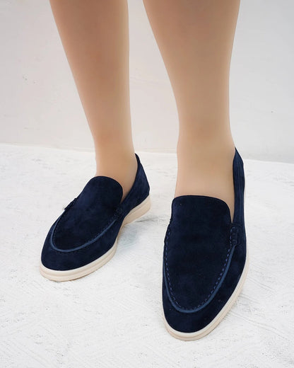 Zora - Women's Suede Slip-on Shoes - photo 10
