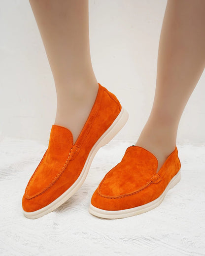 Zora - Women's Suede Slip-on Shoes - photo 16