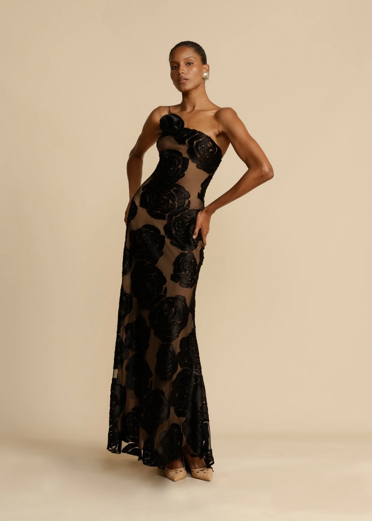 Ottilie - Women's Strapless Maxi Dress - photo 1